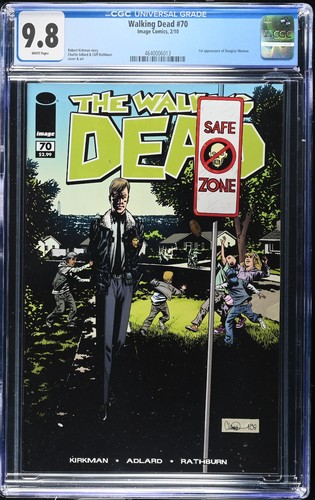 The walking dead cgc 9 - walking, 9.8