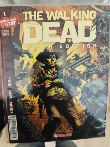 The walking dead - dead, color